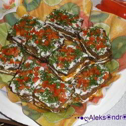 Рецепт Печеночных тортиков Праздничное настроение