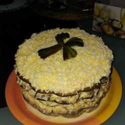 Рецепт Печеного печеночного торта