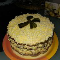 Рецепт Печеного печеночного торта