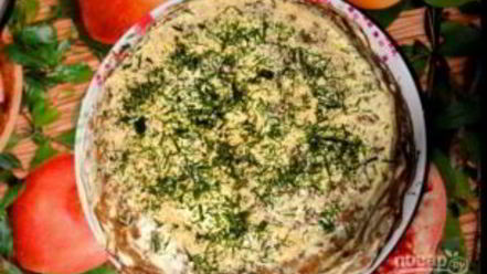 Рецепт простого печеночного торта