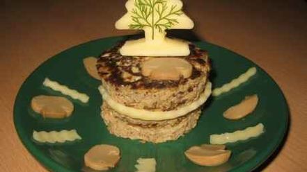 Рецепт торта из говяжьей печени