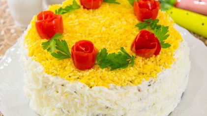 Рецепт Торта из печени