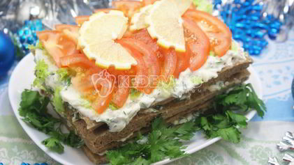 Рецепт Тортика Печеночного