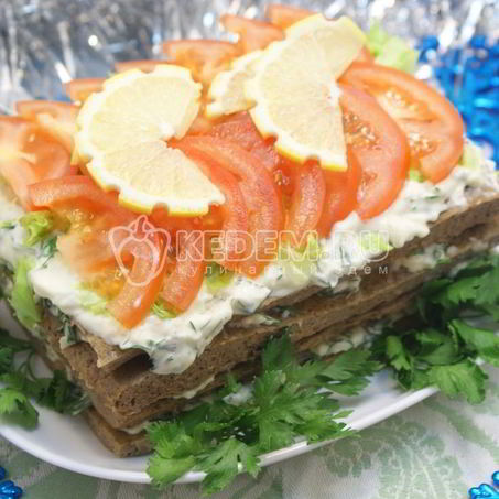 Рецепт Тортика Печеночного