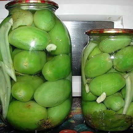 Рецепт Помидоров с чесноком на зиму