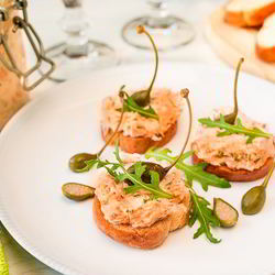 Рецепт Рийета из копченого лосося