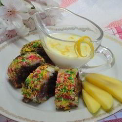 Рецепт Десертных роллов Тропикана