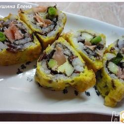 Рецепт Горячих роллов в темпуре