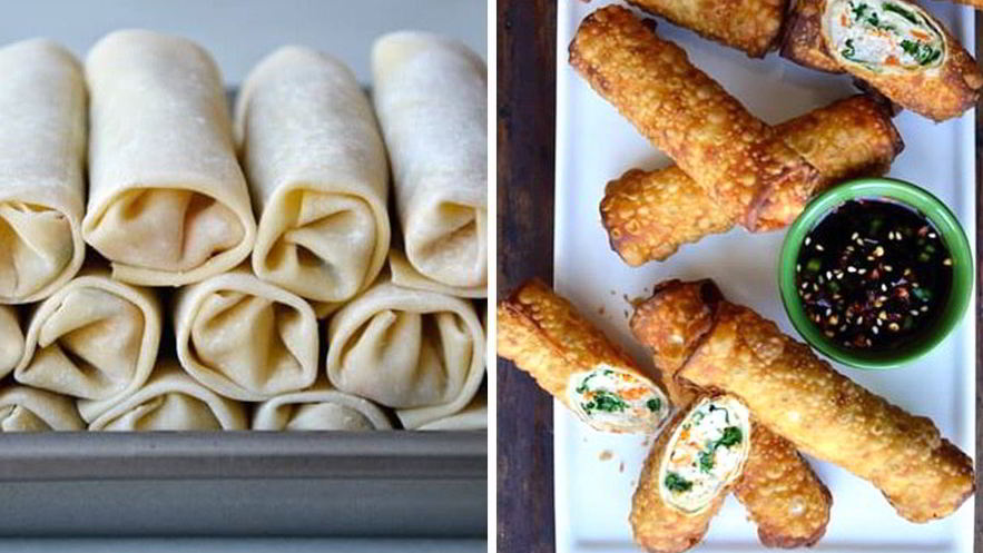 Рецепт куриных роллов