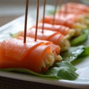 Рецепт Морковных роллов