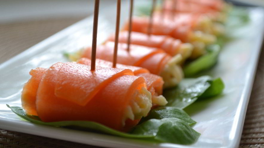 Рецепт морковных роллов