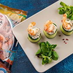 Рецепт Огуречных роллов с креветками