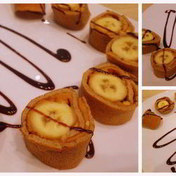 Рецепт Овсяного ролла с бананом