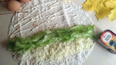 Рецепт ролла с печенью трески