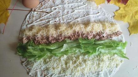 Рецепт ролла с печенью трески