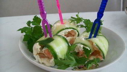 Рецепт Роллов из огурцов