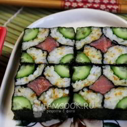 Рецепт Роллов Мозаика