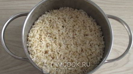 Рецепт роллов с бурым рисом