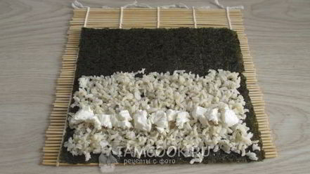 Рецепт роллов с бурым рисом