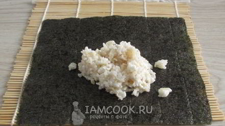 Рецепт роллов с бурым рисом