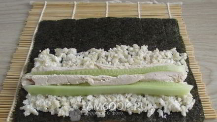 Рецепт роллов с бурым рисом