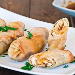 Рецепт Роллов с индюшкой и грибами