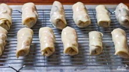 Рецепт роллов с индюшкой и грибами