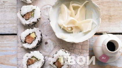 Рецепт Роллов с лососем