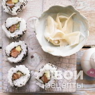Рецепт Роллов с лососем