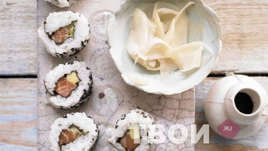 Рецепт роллов с лососем