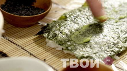 Рецепт роллов с лососем