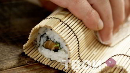 Рецепт роллов с лососем