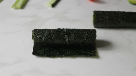 Рецепт роллов с мидиями и овощами