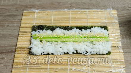 Рецепт роллов с огурцом каппа маки