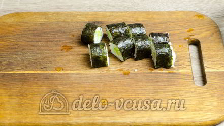 Рецепт роллов с огурцом каппа маки