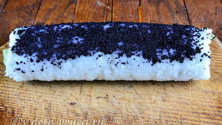 Рецепт роллов с огурцом, курицей и тофу