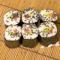 Рецепт Роллов с тунцом и овощами