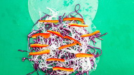 Рецепт спринга ролл с овощами