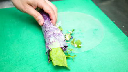 Рецепт спринга ролл с овощами