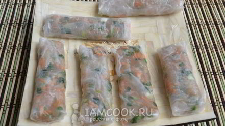 Рецепт спринга роллы с курицей