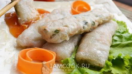 Рецепт спринга роллы с курицей