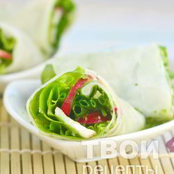 Рецепт Спринга роллы с овощами