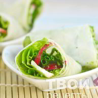 Рецепт Спринга роллы с овощами