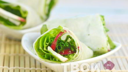 Рецепт спринга роллы с овощами