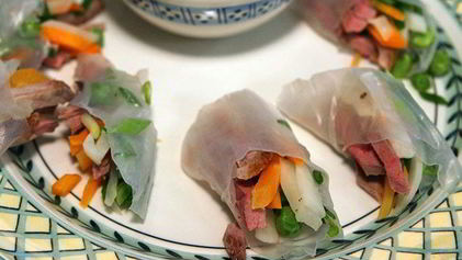 Рецепт Спринга-роллов с уткой