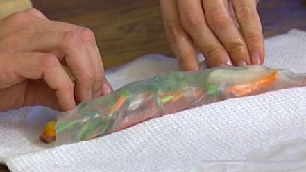 Рецепт спринга-роллов с уткой