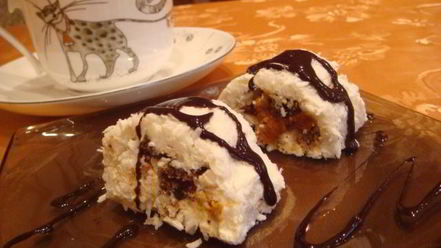 Рецепт творожных роллов