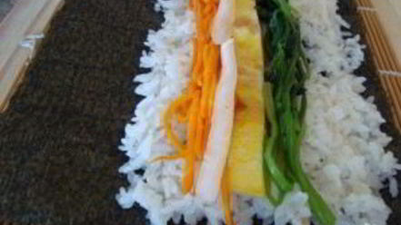 Рецепт яичного блинчика для роллов