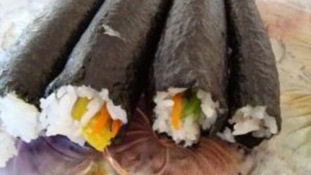 Рецепт яичного блинчика для роллов