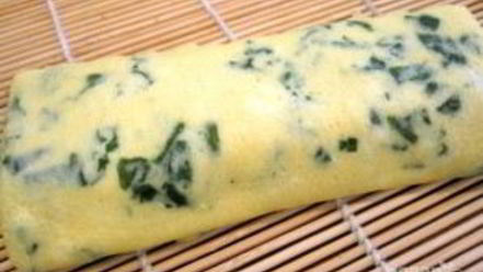 Рецепт яичного ролла на завтрак